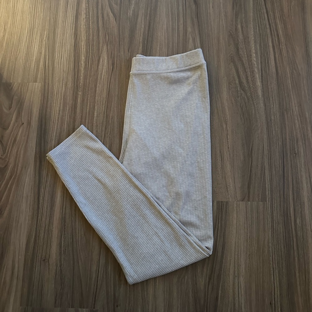 alo ribbed hw 7/8 blissful legging